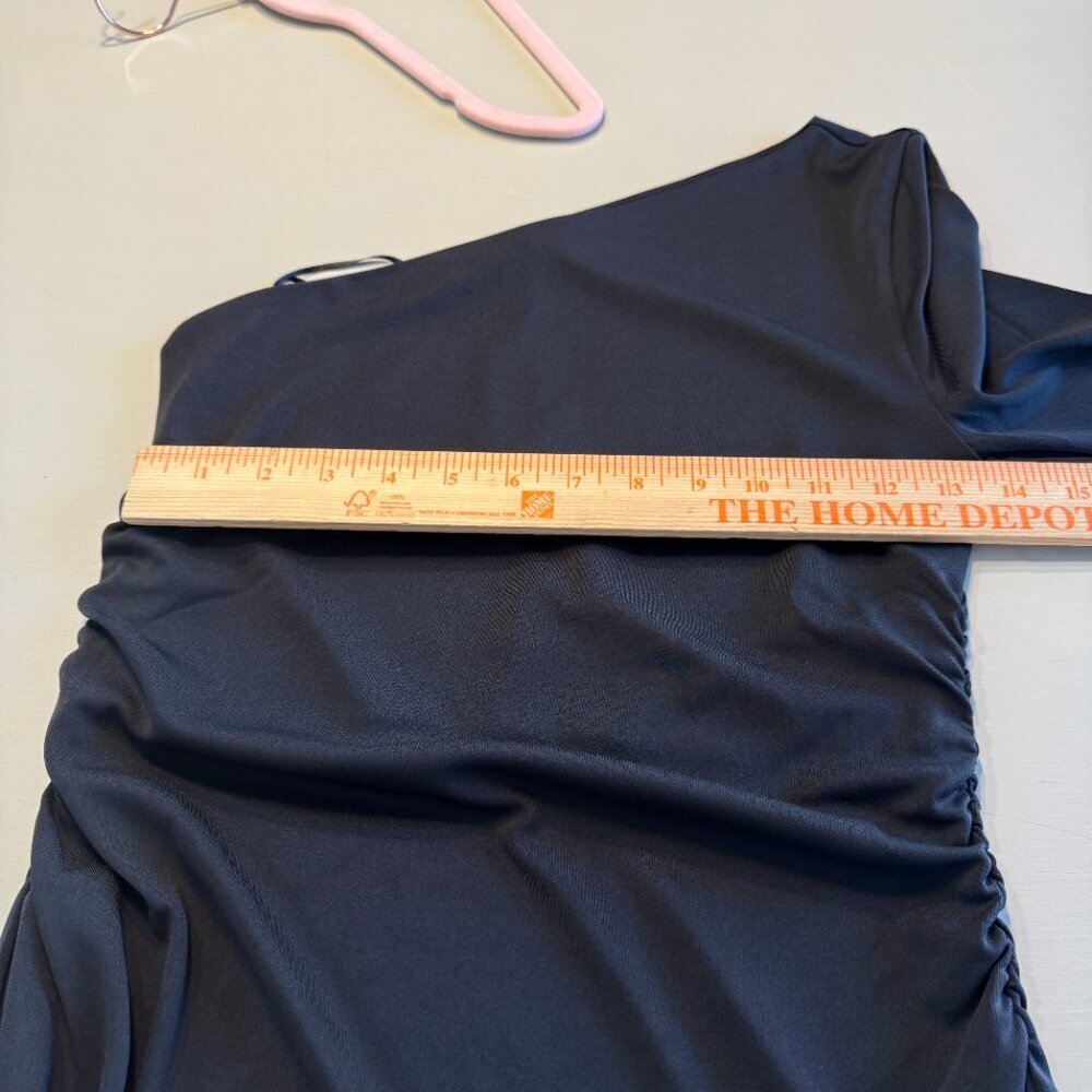 J. Crew One-shoulder dress in jersey crepe Size Small - Picture 7 of 13